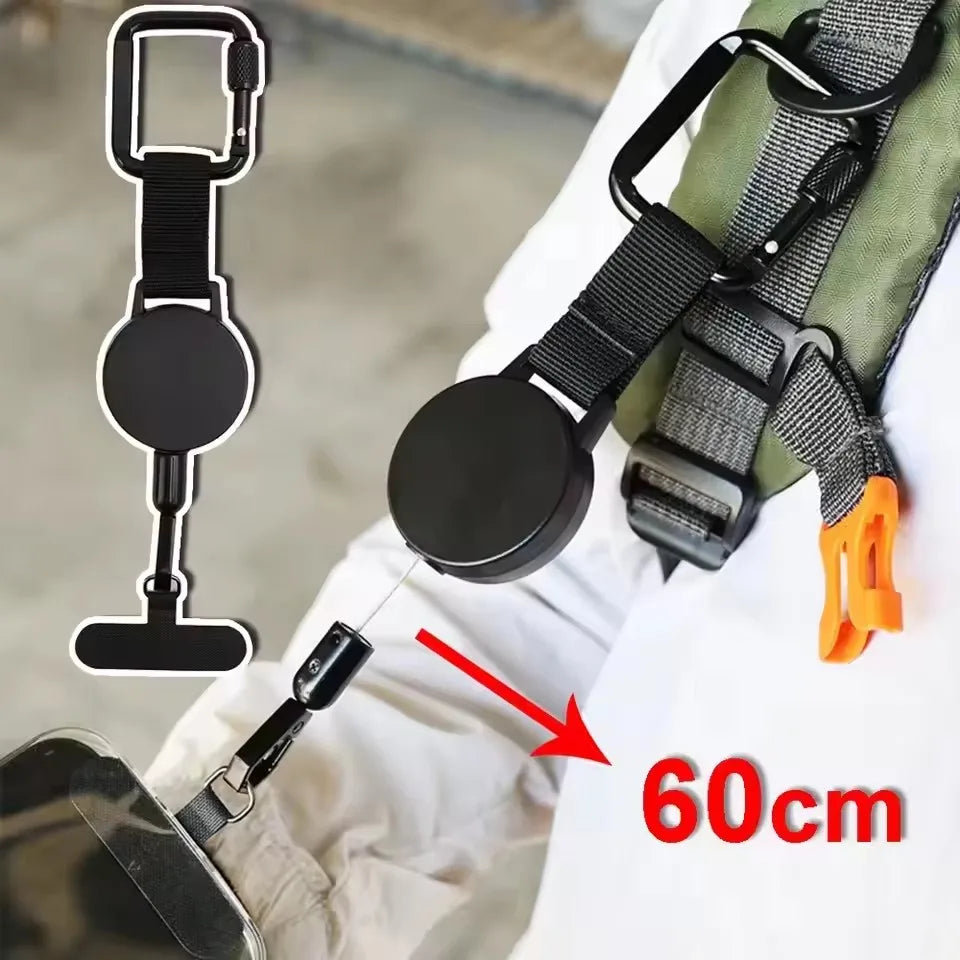 Retractable Phone Safety Lanyard