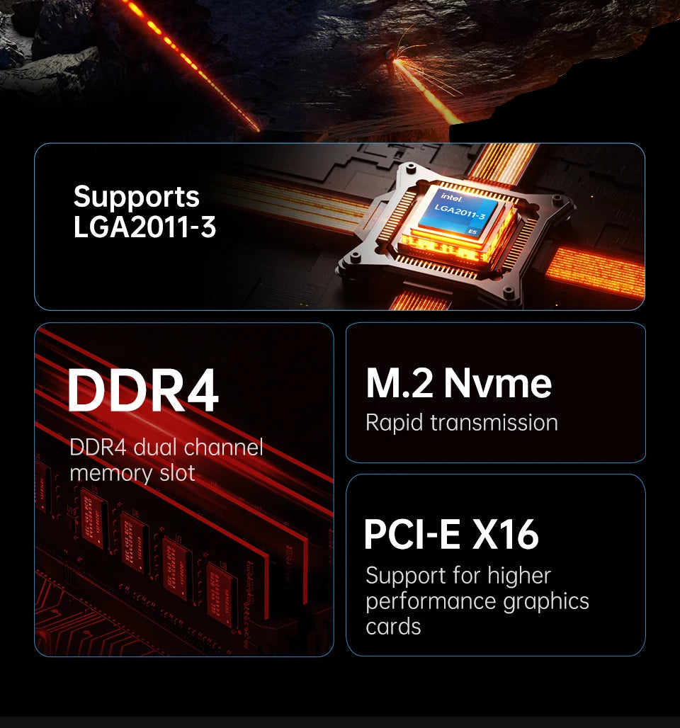 X99 LGA2011-3 Motherboard Kit