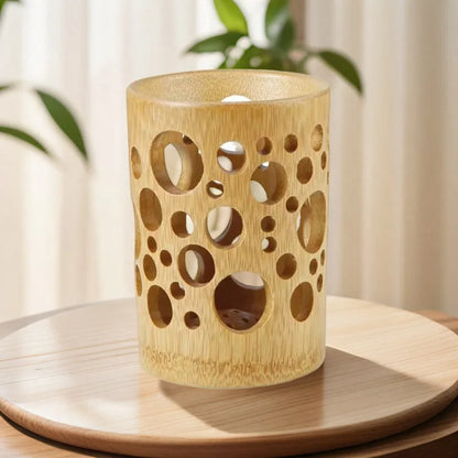 Bamboo Toothbrush Holder Cup