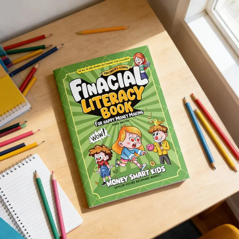 Kids Financial Literacy Comic Book – Learn About Money