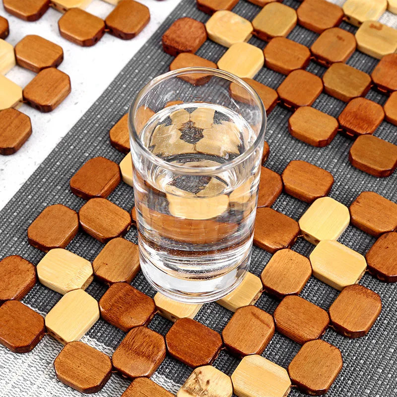 Bamboo Insulation Pad for Kitchen Table Protection