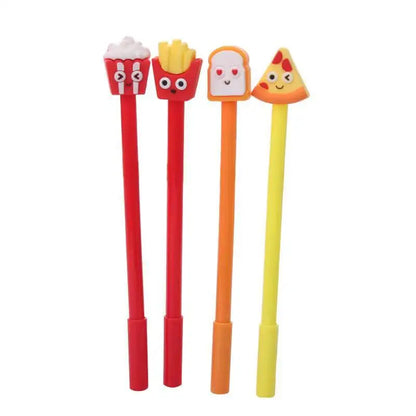 4PCS Kawaii Fast Food Gel Pen Set