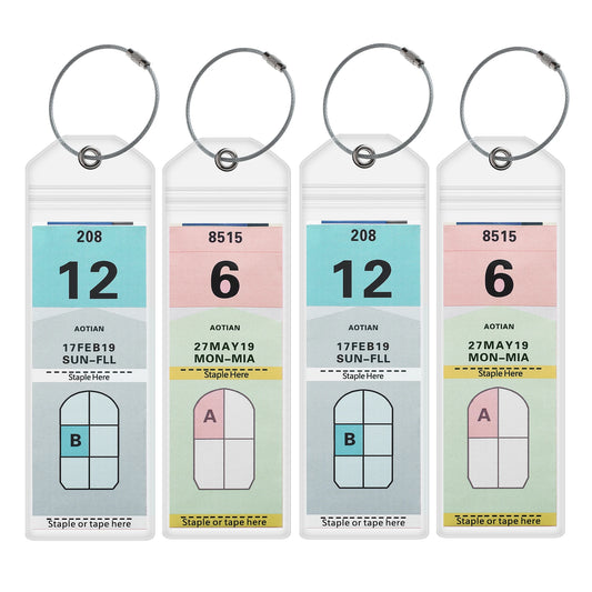 Cruise Luggage Tag Holder Set