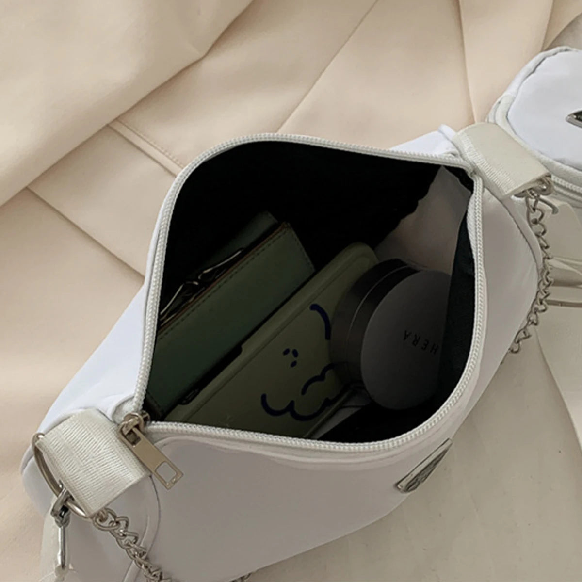 Nylon Crossbody Shoulder Bag Set