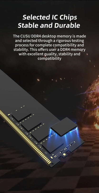 CUSU DDR4 Desktop RAM – 8GB / 16GB 3200MHz & 3600MHz