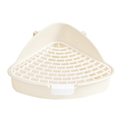 Corner Rabbit Litter Pan for Small Animals
