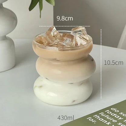 Heat-Resistant Glass Coffee Mug