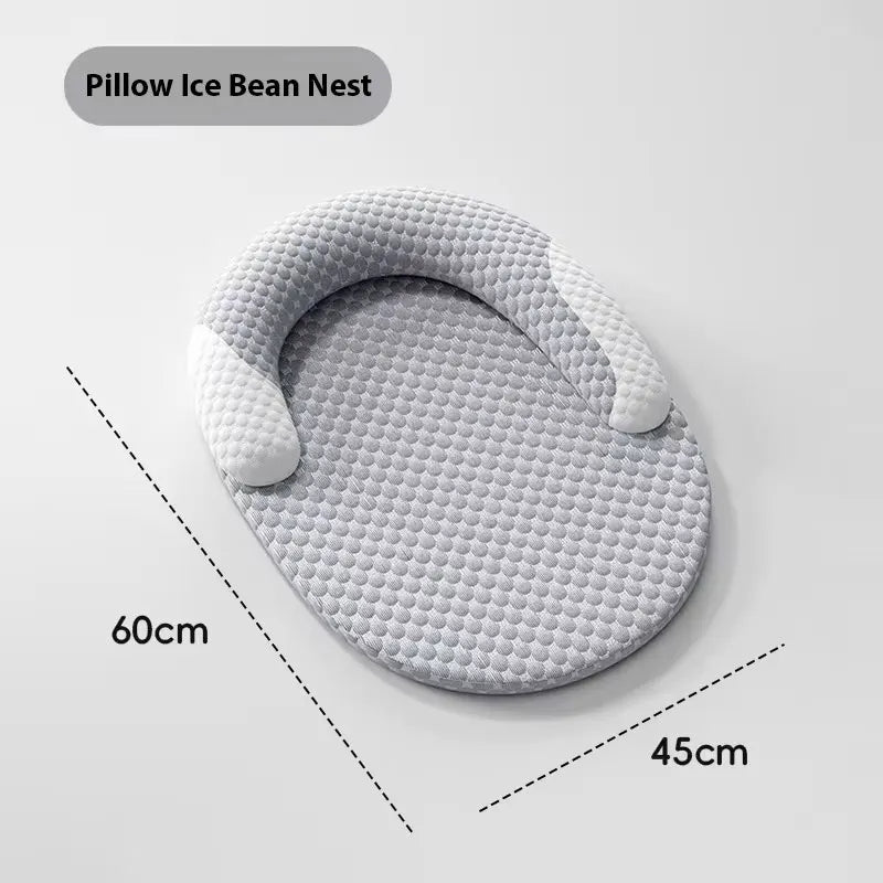 Premium Cooling Pet Lounger Bed