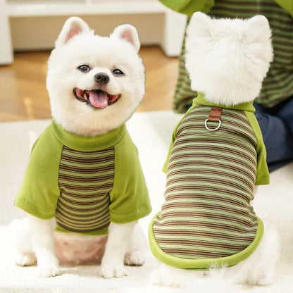Striped Pet Pullover Shirt