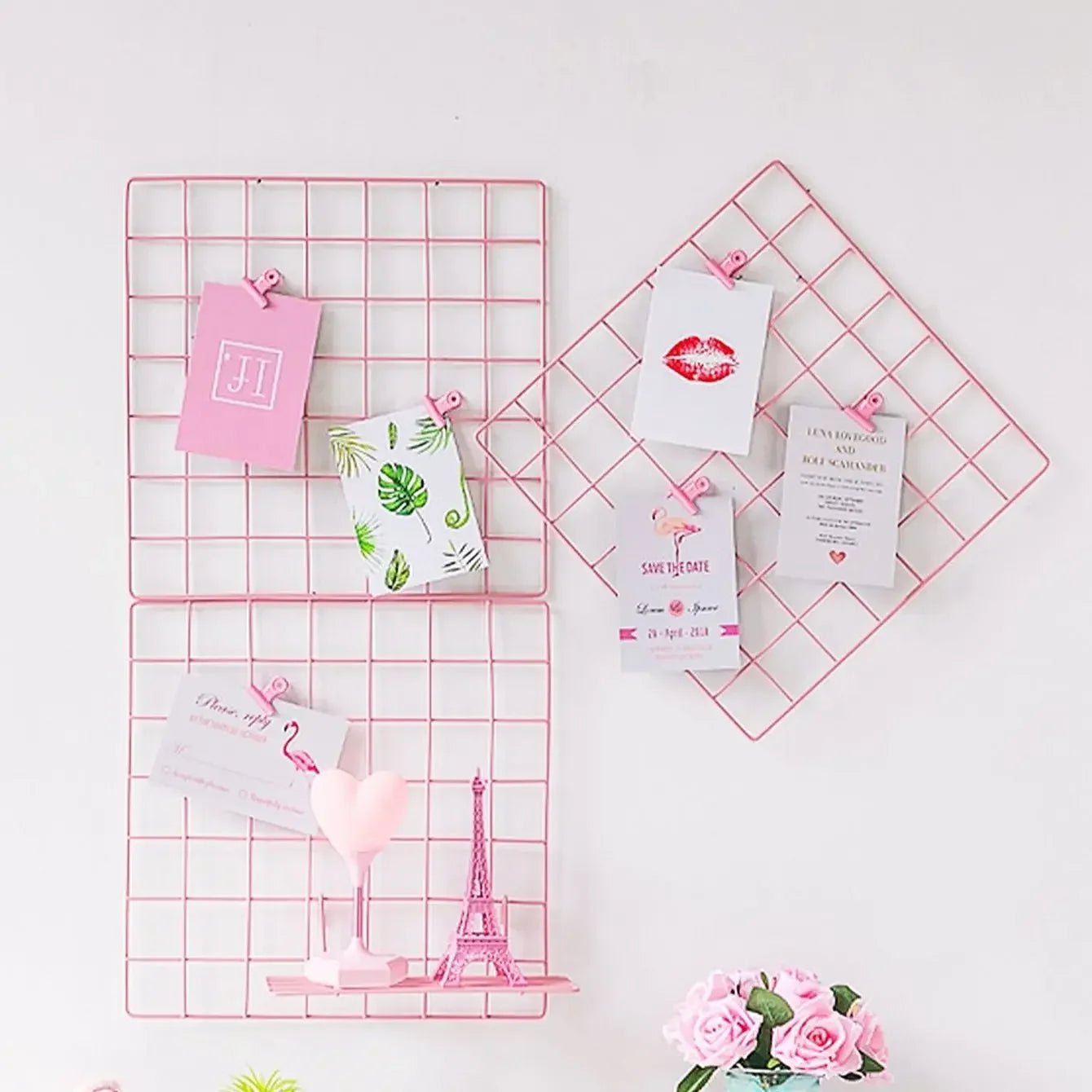 Grid Photo Wall Organizer