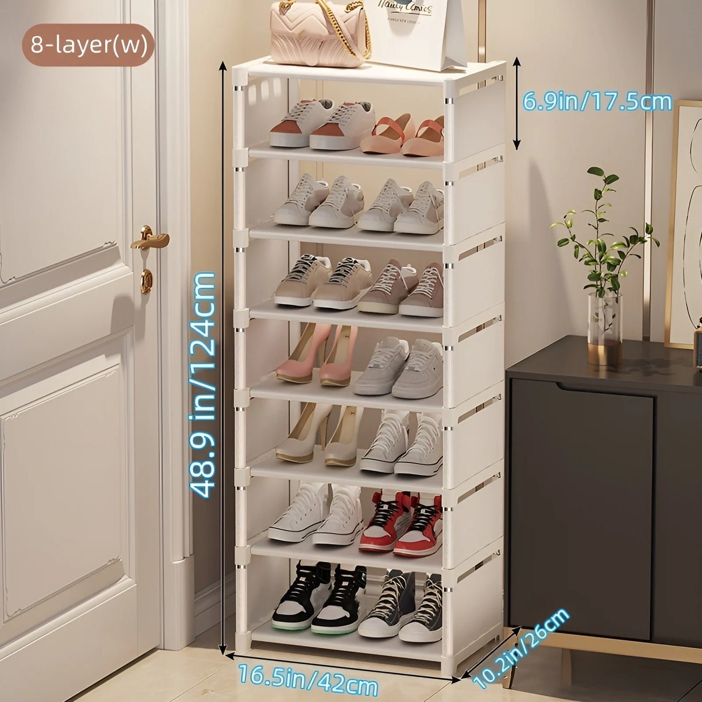 Space-Saving Shoe Rack