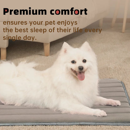 Orthopedic Plush Pet Bed Mat for Dogs & Cats