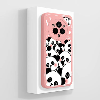 Cute Floral Silicone Case for Realme 14 Pro Series