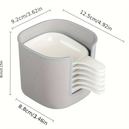 Reusable Plastic Dipping Sauce Bowls with Storage Container for Seasonings & Appetizers