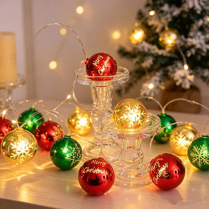 Christmas Bauble LED String Lights