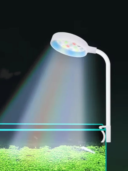 LED Clip-On Aquarium Light with 360° Adjustable USB Power