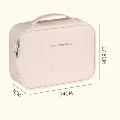 Double-Layer Cosmetic Organizer Bag