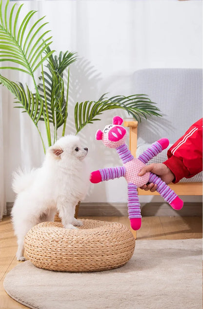 Animal Plush Squeaky Dog Toy