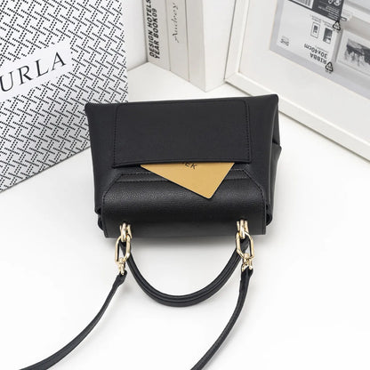 Mini Genuine Leather Satchel Crossbody Bag