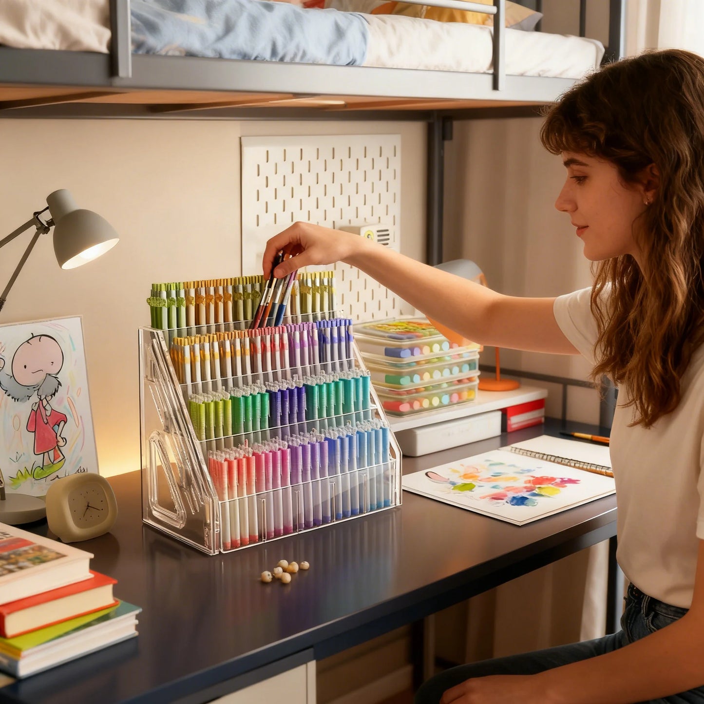 Acrylic Marker & Pen Organiser Rack