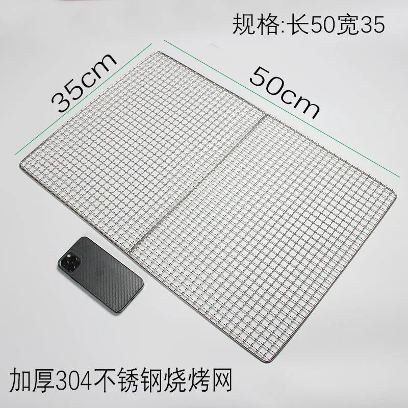 304 Stainless Steel BBQ Grill Mesh
