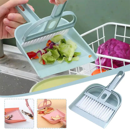 Mini Pet Dustpan & Brush Set – Cat, Hamster & Small Animal Cleaning Tool