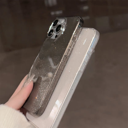 Glitter Clear iPhone Case