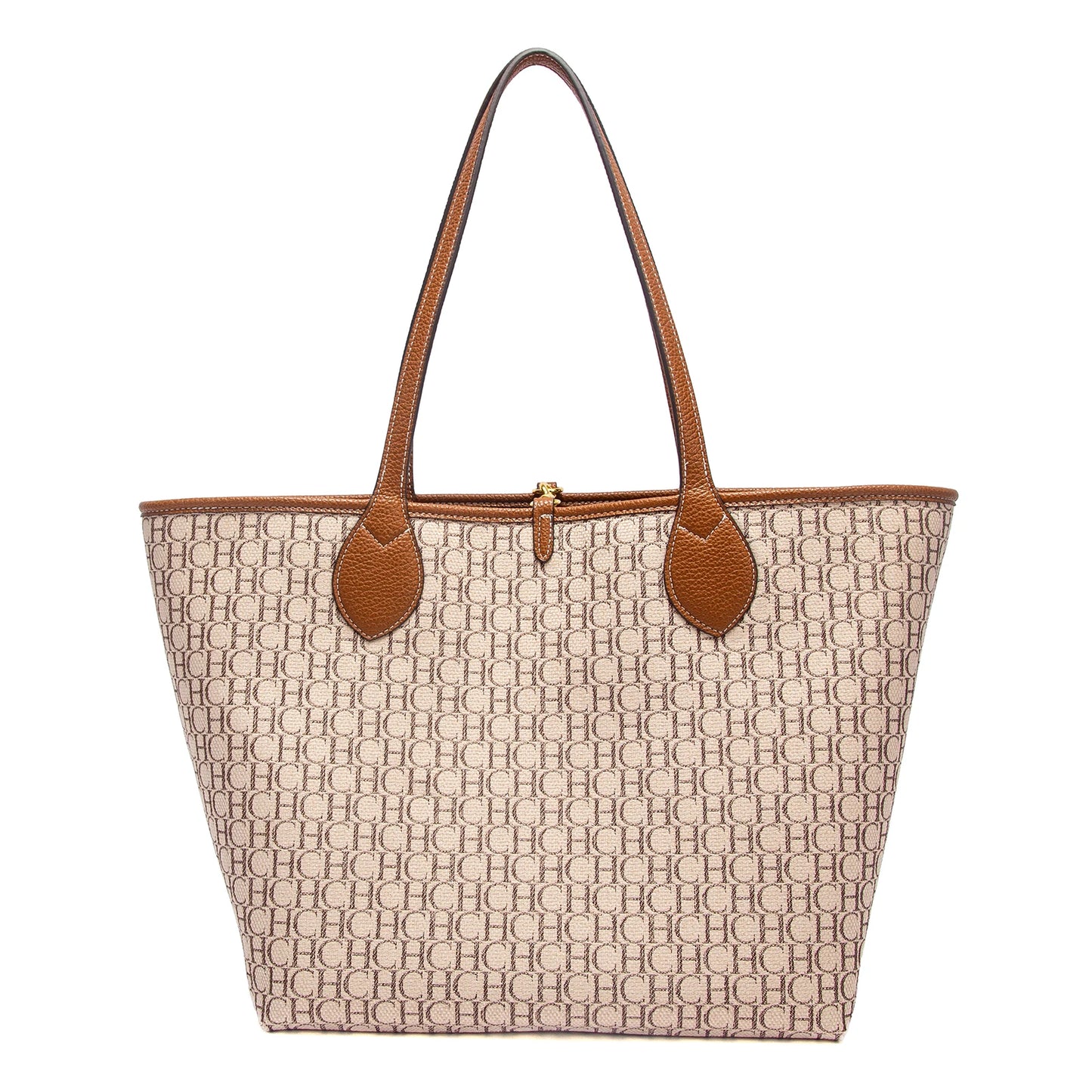 Women’s PU Leather Tote Bag with Matching Pouch