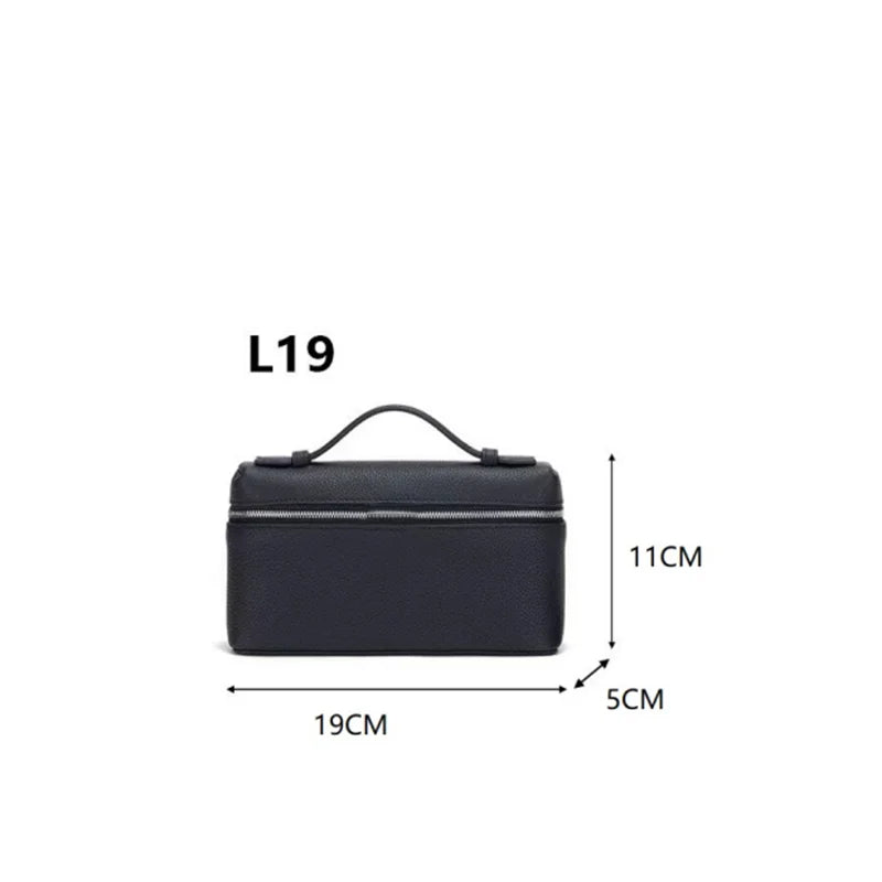 Women’s Genuine Leather Small Boston Bag