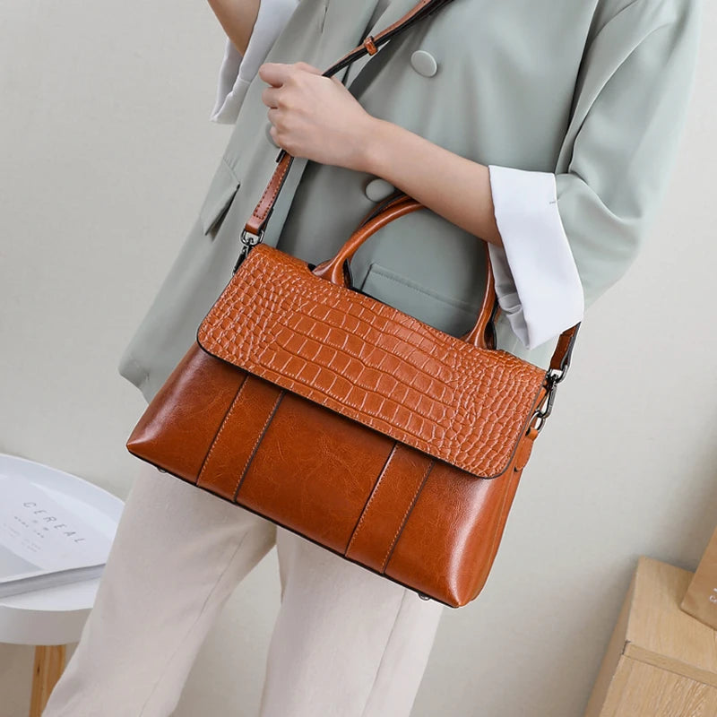 Women’s Genuine Leather Crossbody Bag