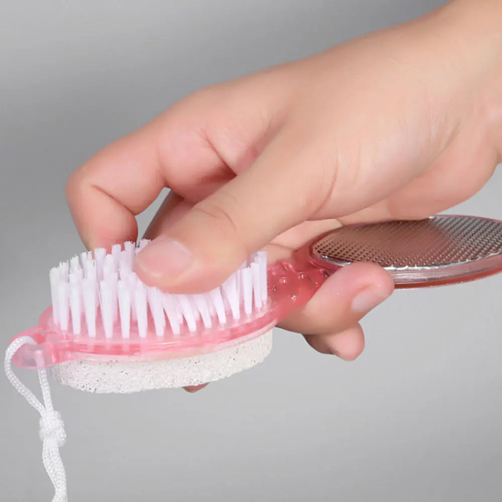 4-in-1 Pedicure Foot Care Tool with Pumice & Callus Remover