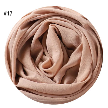 Malaysian Pearl Chiffon Hijab Scarf