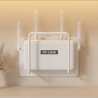 Wall-Mounted WiFi Router Shelf