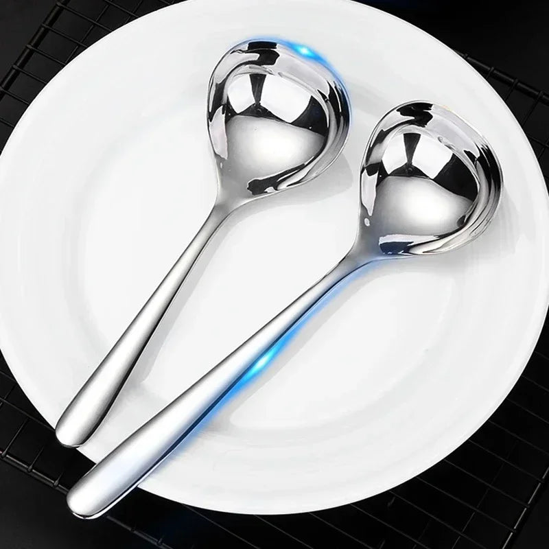 Stainless Steel Long Handle Soup Spoon