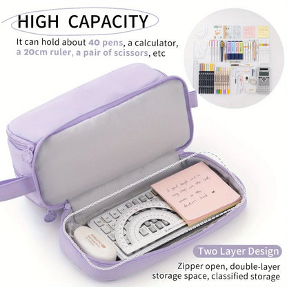 Large Capacity Pencil Case