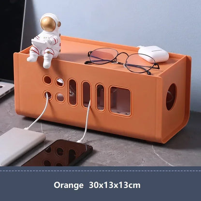Desktop Cable Storage Organizer Box