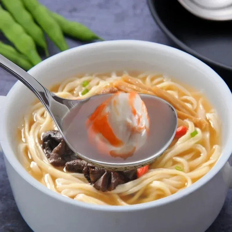 Stainless Steel Long Handle Soup Spoon