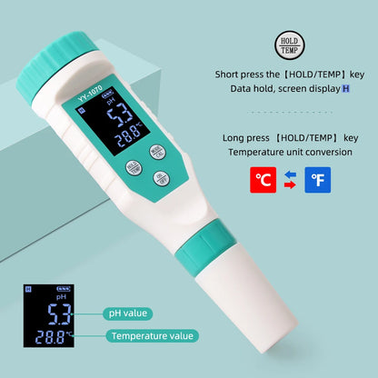 Digital Chlorine Meter PH Tester