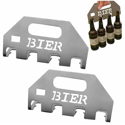 Quad Beer Bottle Opener & Carrier