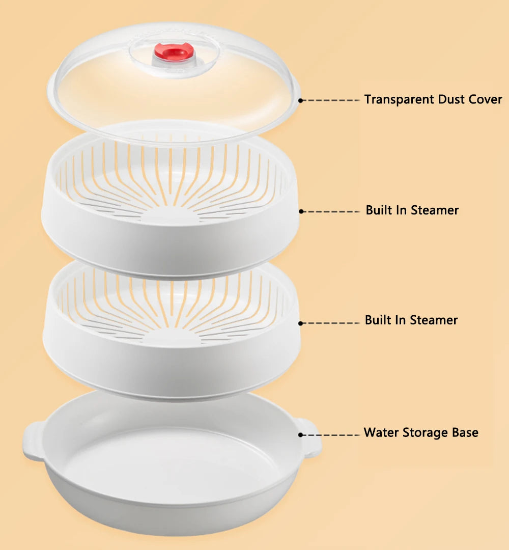 Microwave Steamer Box