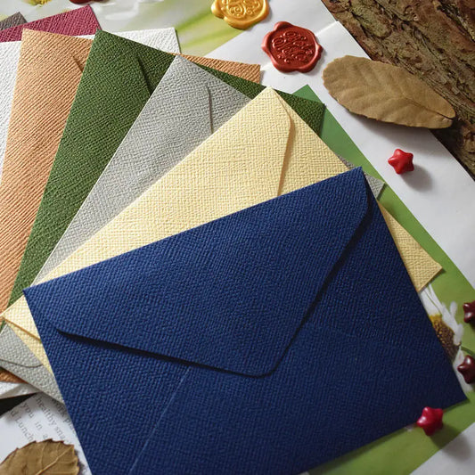 Luxury Invitation & Gift Envelopes – 120g/250g Textured Paper