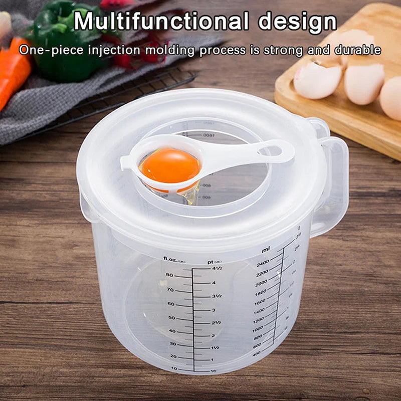 2.5L Measuring Mixing Bowl with Lid