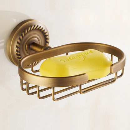 Solid Brass Bathroom Accessories Set