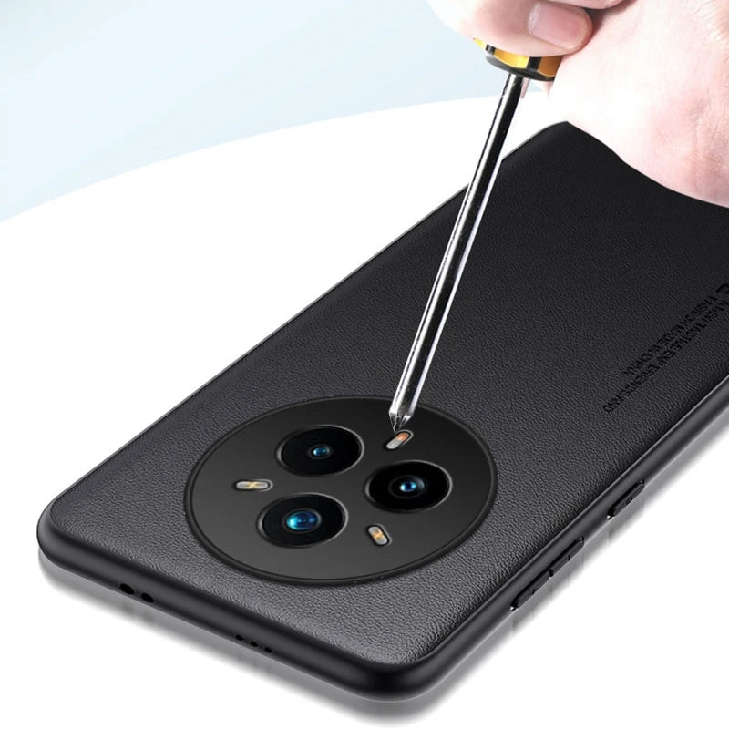 Luxury PU Leather Phone Case for Realme 14 Pro Series