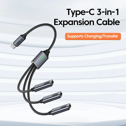 3-Port USB Hub Adapter