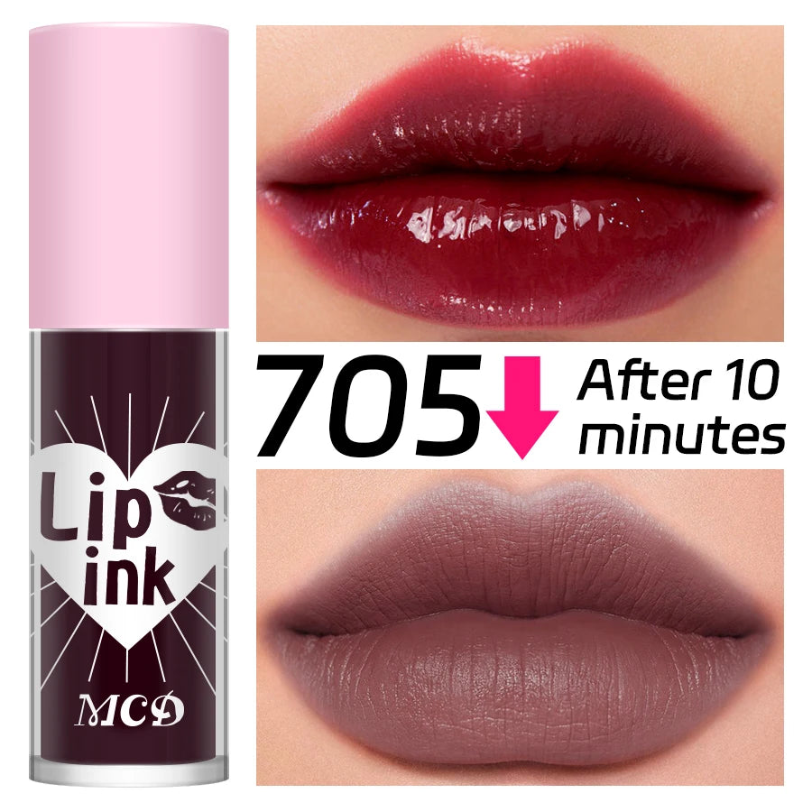 Long-Lasting Velvet Lip Gloss Stain – Plumping Liquid Lip Makeup