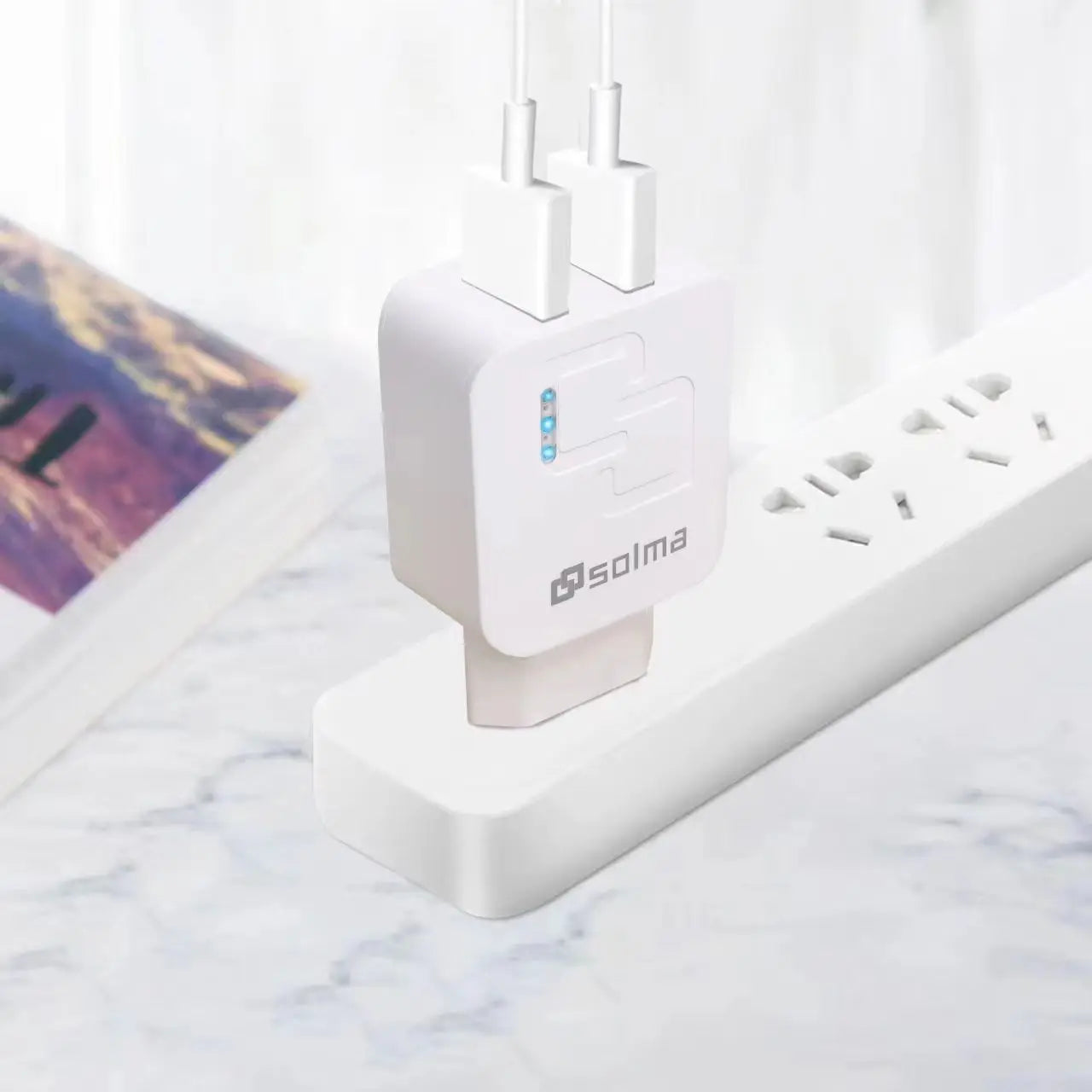 20W Dual USB Travel Wall Charger