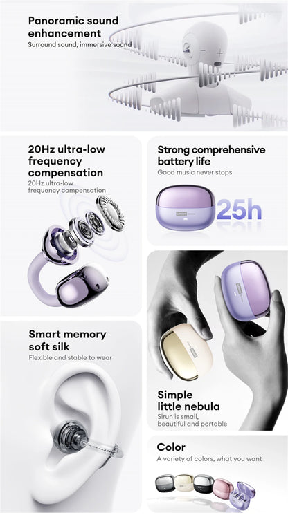 Lenovo LE302 Open-Ear Wireless Earbuds