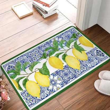 Lemon Fruit Kitchen Floor Mat