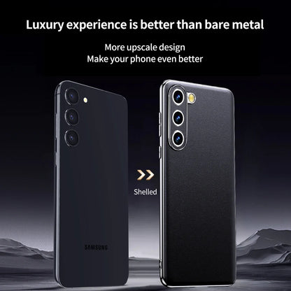 Genuine Leather Samsung Phone Case